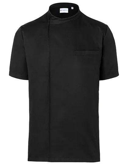 Karlowsky Camicia da Cuoco a Maniche Corte con Schiena in Jersey