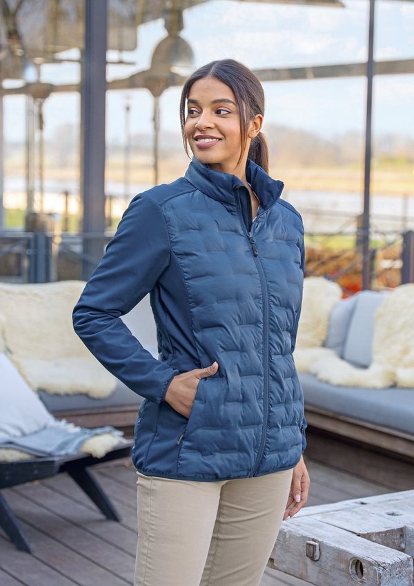 Veste polaire hybride femme