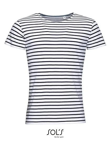 SOL´S Gestreiftes Rundhals T-Shirt "Miles