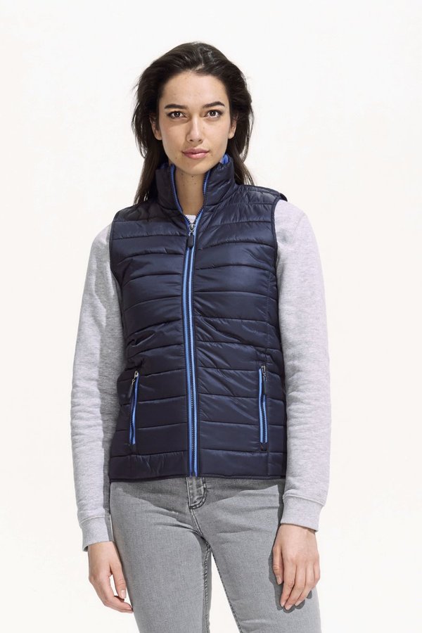 SOL´S Women´s Lightweight Bodywarmer Wave Black S (L01437)