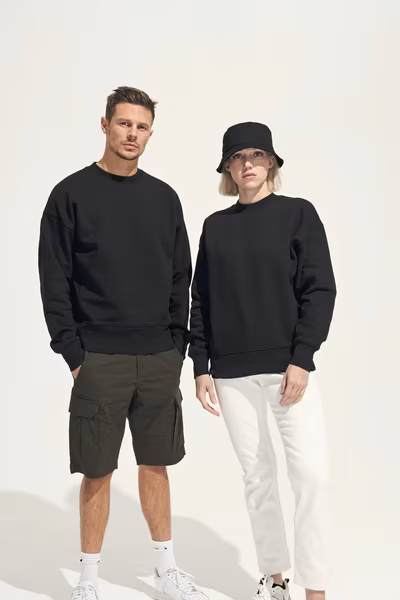 SOL´S Rundhals-Sweatshirt aus Bio-Baumwolle, Oversize