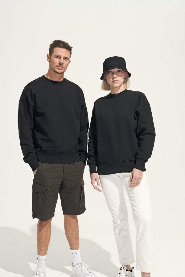 SOL´S Rundhals-Sweatshirt aus Bio-Baumwolle, Oversize