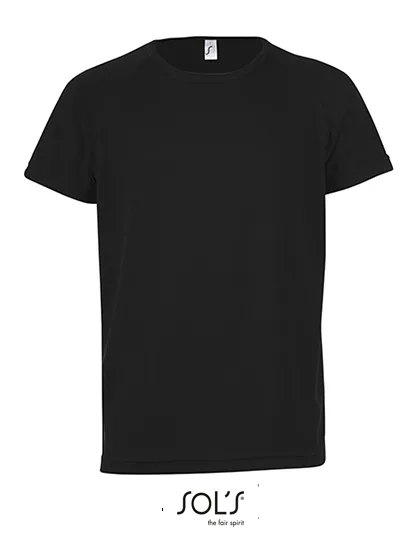 SOL'S Raglan T-Shirt Sporty Cotton for Kids