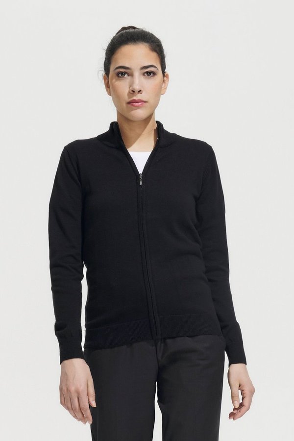 Women´s Zipped Knitted Cardigan Gordon