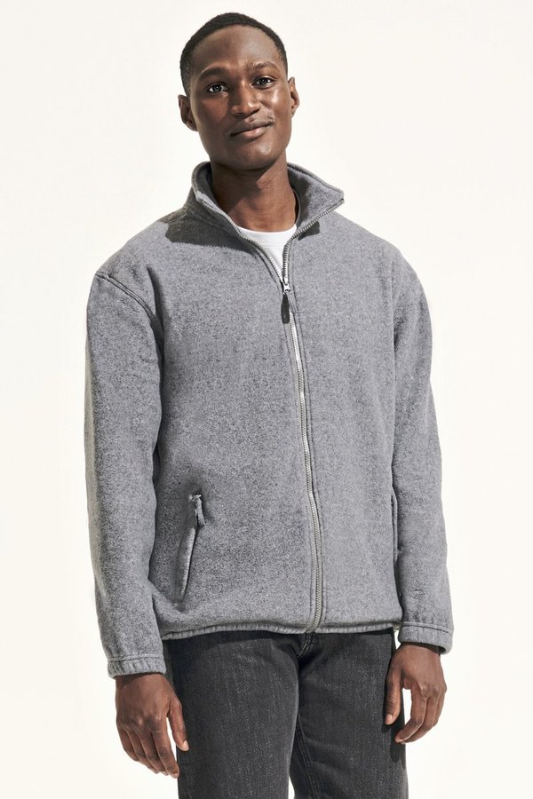 SOL´S Fleecejacke North mit Stehkragen