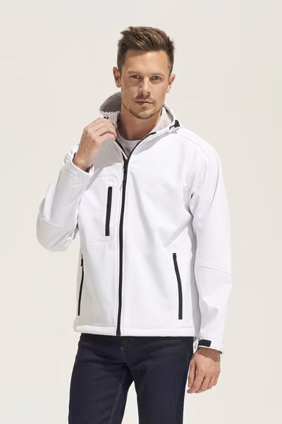 SOL´S Veste softshell avec capuche pour hommes