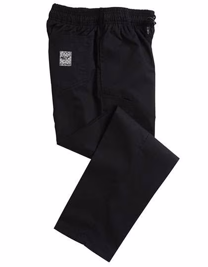 Le Chef Pantaloni da Ristorazione con Coulisse e Tasche