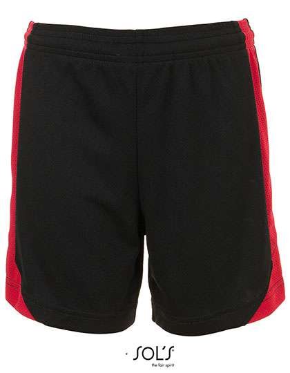 SOL´S Olimpico Contrast Shorts mit Mesh-Einsätzen