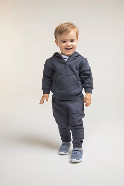 Larkwood Felpa con Cappuccio e Abbottonatura per Bambini