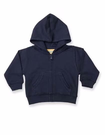 Larkwood Navy Kapuzen-Sweatshirt mit Reißverschluss