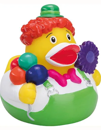 Mbw Schnabels® Clown Squeaky Duck made of PVC