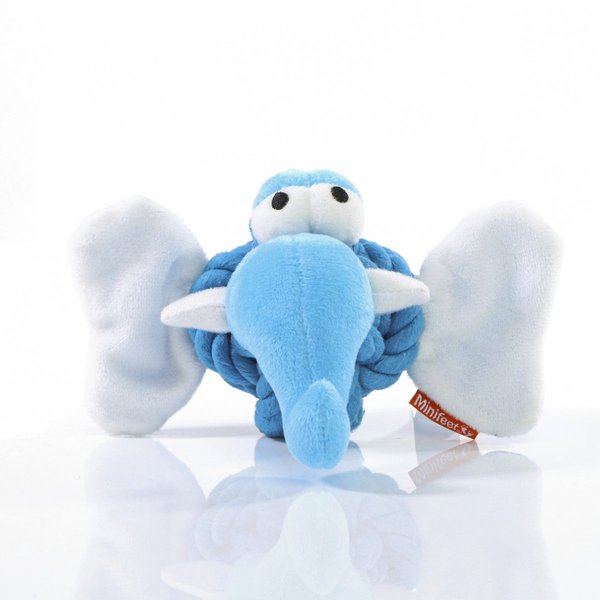 Mbw Hundespielzeug Knotentier Elefant Polyester