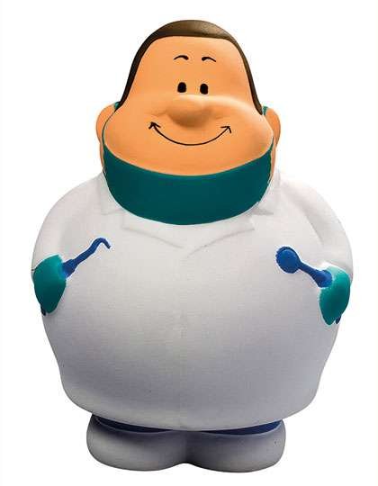 Mbw SQUEEZIES® Antistressball Zahnarzt Bert®
