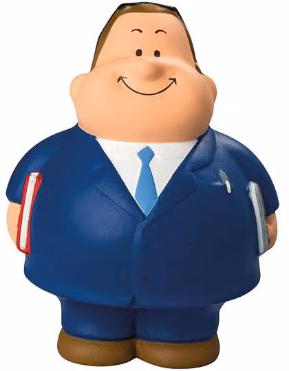 Mbw SQUEEZIES® Balle anti-stress Conseiller Bert®