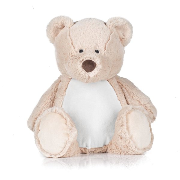 Zippie Teddy mit Reißverschluss und Plüsch