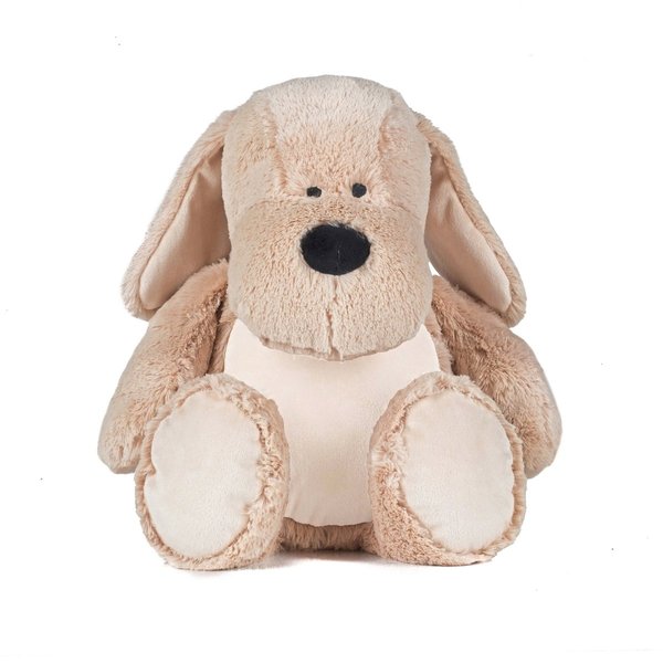 Zippie Dog Plüschhund mit Reißverschluss