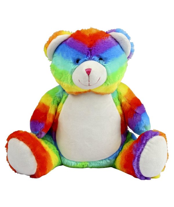 Zippie Rainbow Bär mit Reißverschluss
