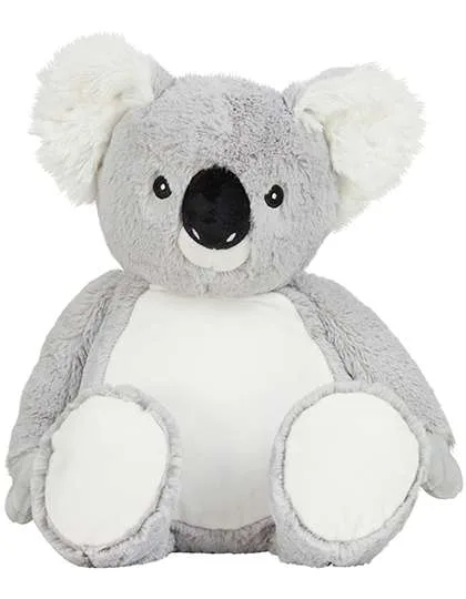 Mumbles Zippie Koala Bear Plush Toy Grey