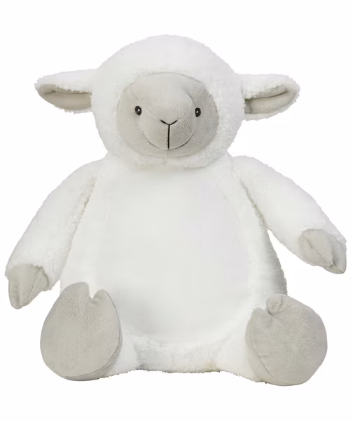 Mumbles Zippie Lamb Plüschtier mit Reißverschluss