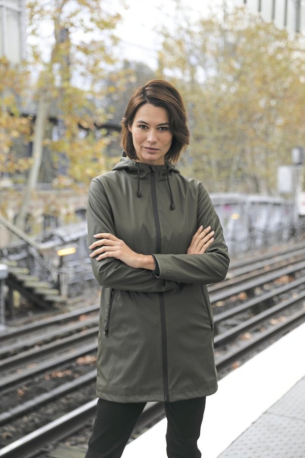 NEOBLU Wasserdichter Damen Parka mit Kapuze