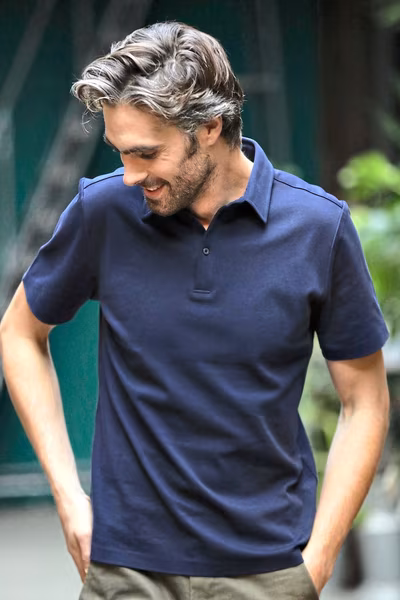 Men´s Mercerised Jersey Polo Shirt Relax Oscar