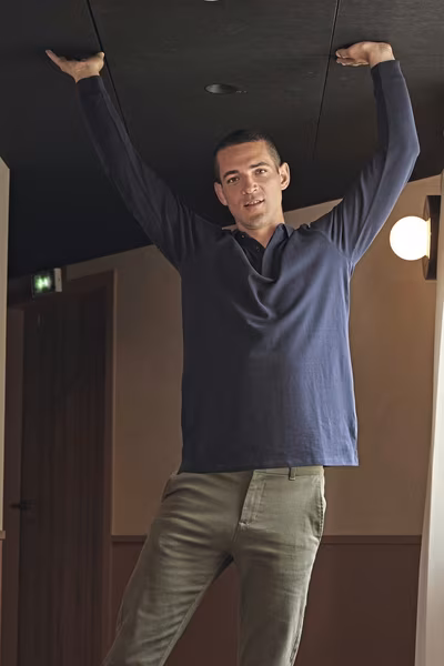 Men´s Long Sleeve Polo Shirt Owen