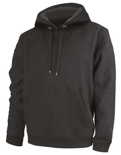 Nath Hoodie mit doppellagiger Kapuze und Kangurutasche