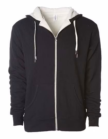 Independent Sherpa-gefütterte Kapuzenjacke mit Daumenlöchern