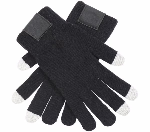 L-merch Touch Screen Handschuhe XL/XXL Schwarz/Grau