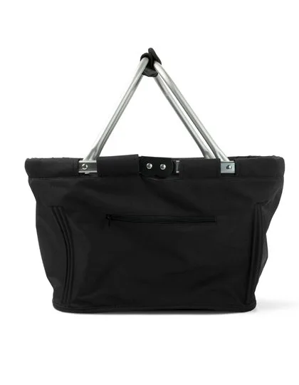 L-merch Cestino della Spesa Maxi con Tasca con Zip
