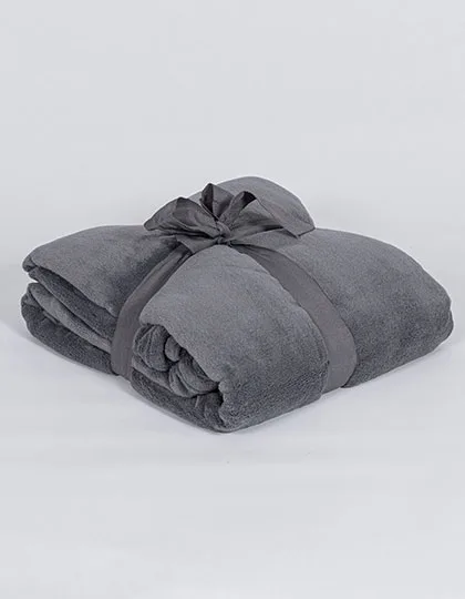 L-merch Recycelte Coral-Fleece-Decke 220x150 cm