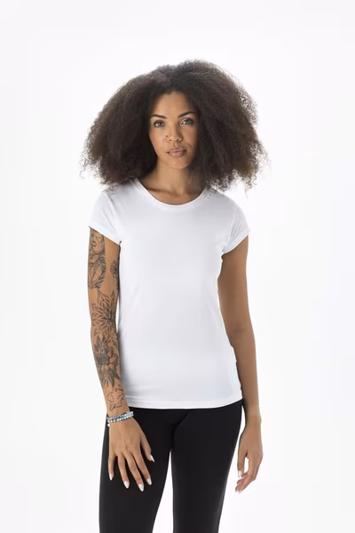 Mantis Roll Sleeve T-Shirt made of Organic Cotton for Women