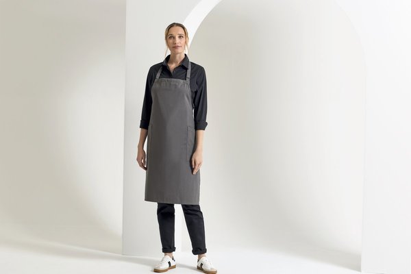 Premier Workwear Recycelte Bio-Latzschürze mit Taschen