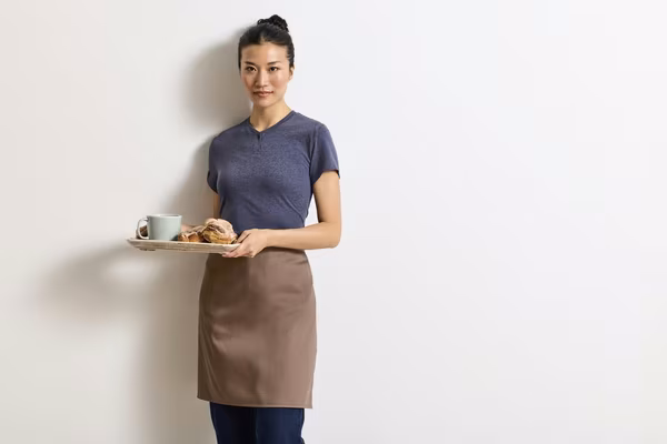 Premier Workwear Mid-Length Cotton Twill Apron 90 cm