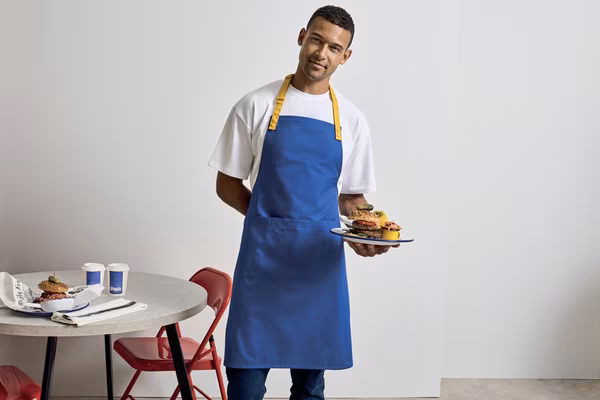 Premier Workwear Colourful Apron with Press Studs
