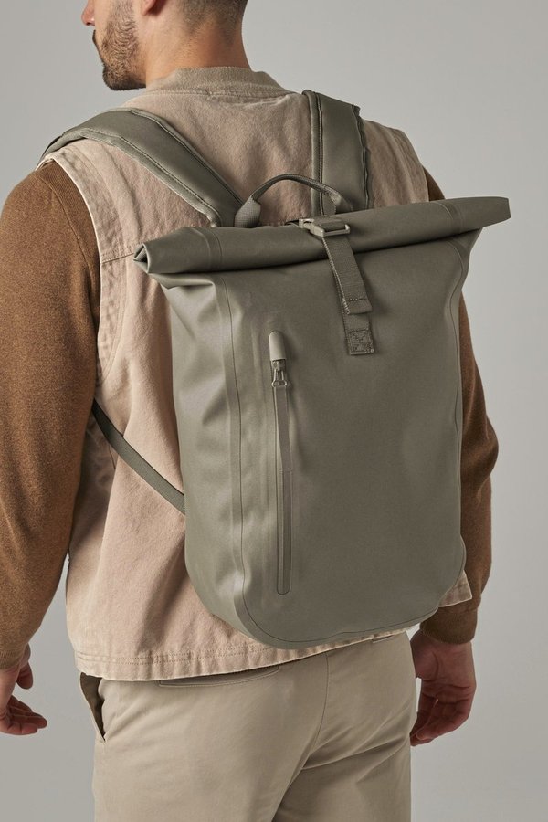 Quadra Wasserfeste Roll-Top Tasche aus Recyclingmaterial
