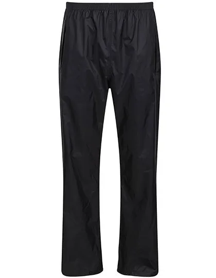 Regatta Professional Waterproof Packaway Rain Trousers with Pockets
