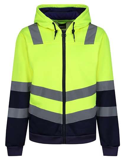 Regatta High Visibility Hochsichtbarer Fleece-Hoodie mit Kapuze