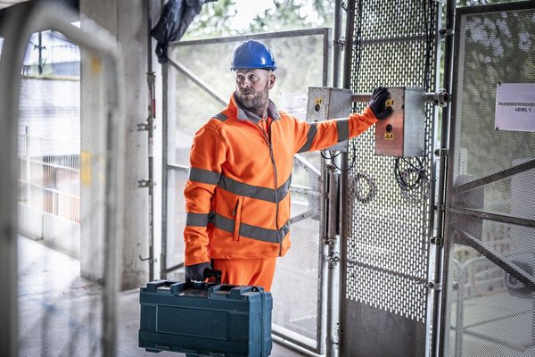 Pro Contract Hi-Vis Thor Veste Polairet