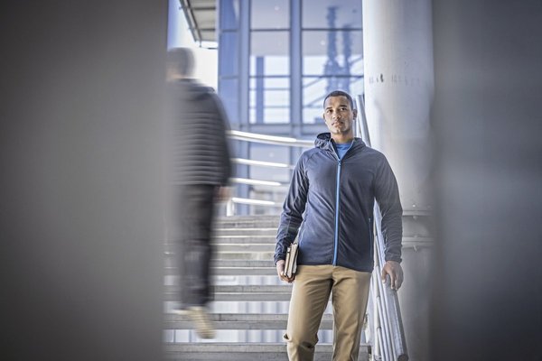 Navigate Kapuzen-Fleecejacke mit Reißverschluss