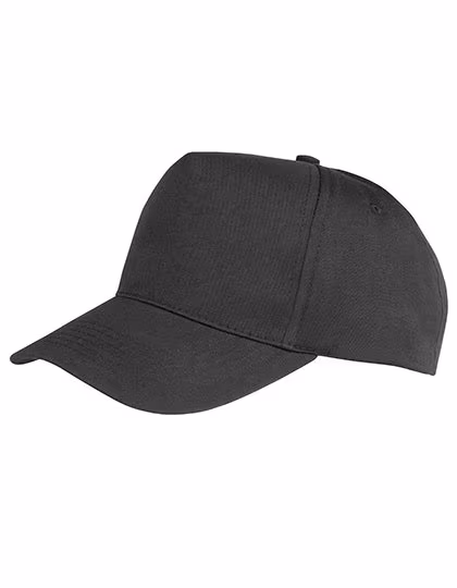 Result Headwear Boston Printers Cap mit Klettverschluss, Black One Size, RH84