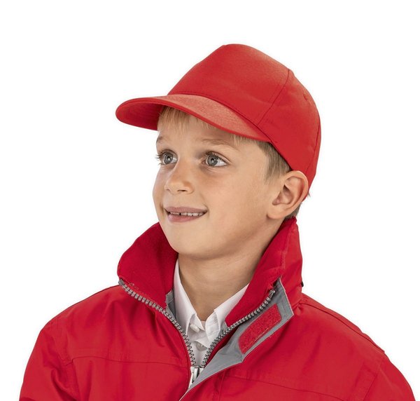 Result Headwear Junior Boston Cap mit Klettverschluss