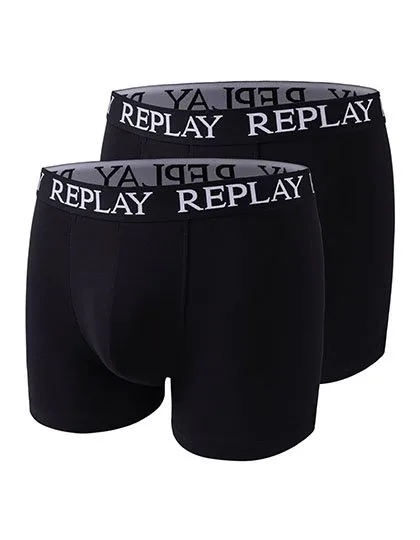 Replay Boxer Shorts 2-Pack for Men