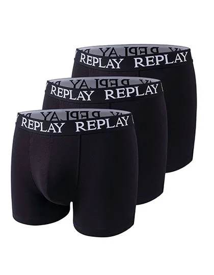 Replay Boxer Shorts 3-Pack Cotton for Men