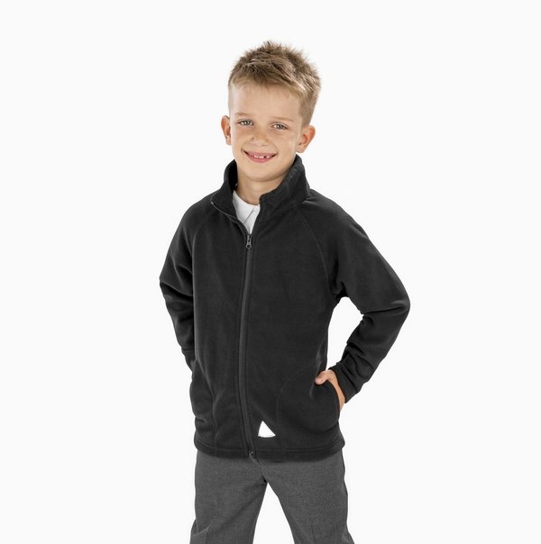 Result Core Junior Microfleece Jacke mit Reißverschluss