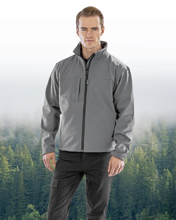 Result Klassische Softshell-Jacke mit Microfleece