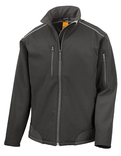 Result Work-Guard Giacca Softshell Ripstop con rinforzi Cordura