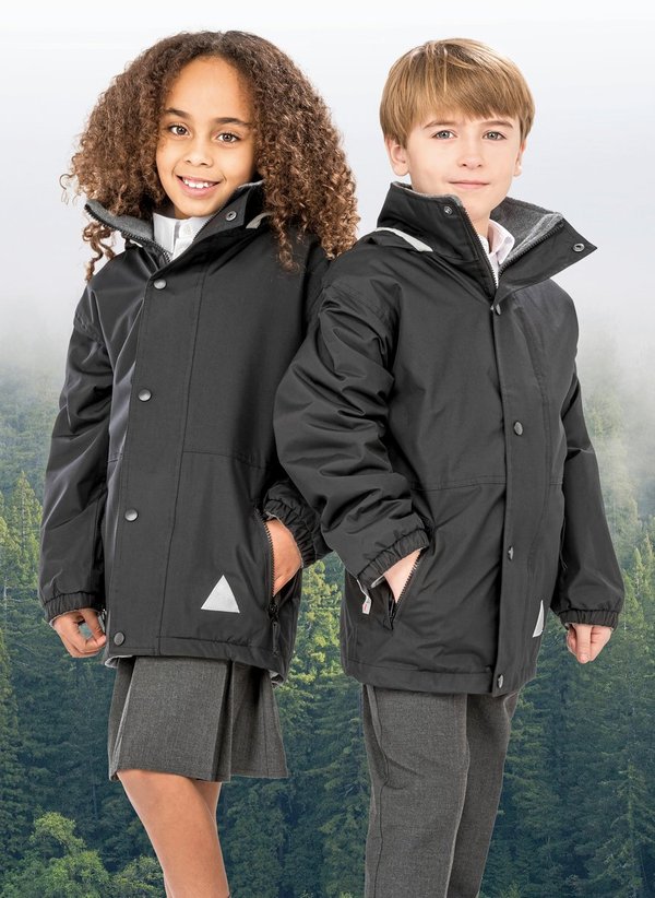 Wendejacke mit Antipilling-Fleece für Kinder