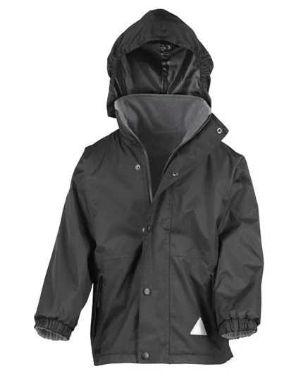 Reversible Jacket with Anti-Pilling Fleece for Kids