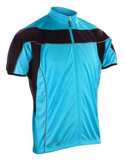 SPIRO Bikewear Short Sleeve T-Shirt with Zip in